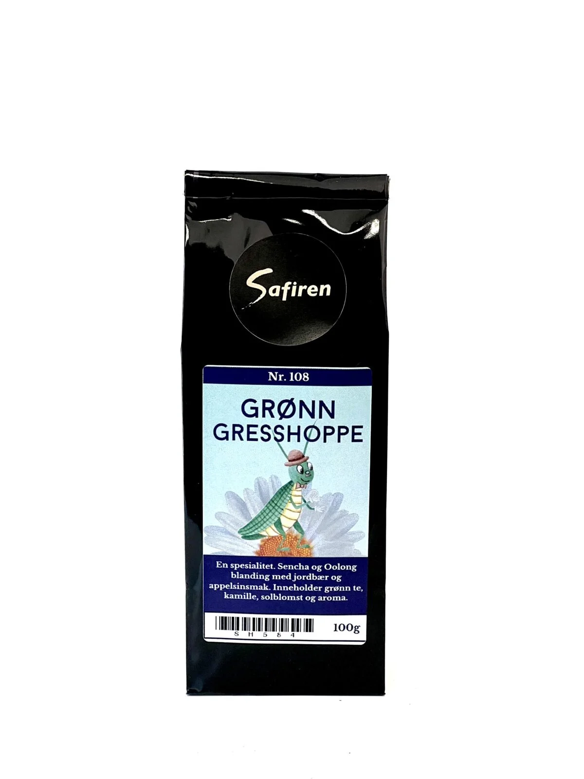 Grønn Gresshoppe - 100g